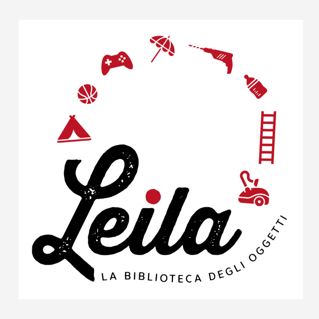 leila la biblioteca degli oggetti logo