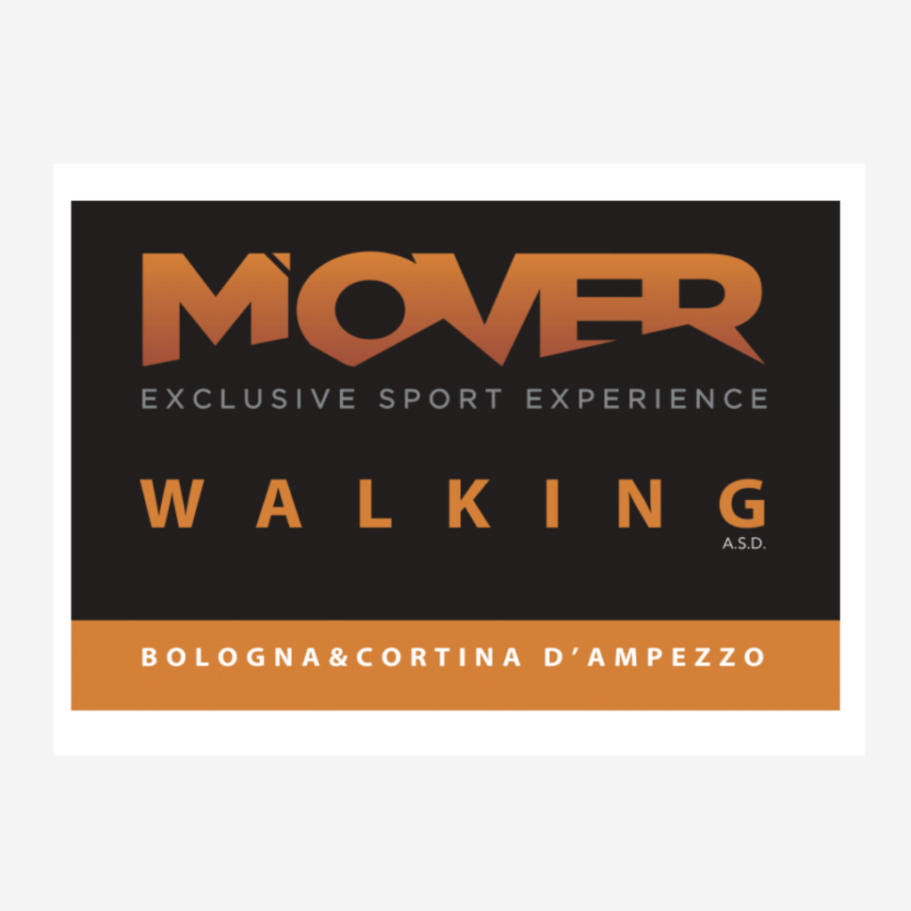 logo m'over walking asd bologna