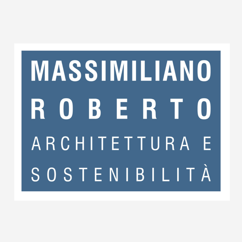 logo massimiliano roberto architettura e sostenibilità